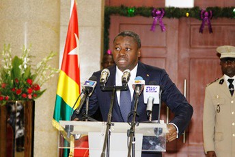 Discours du président Faure Gnassingbé au corps diplomatique