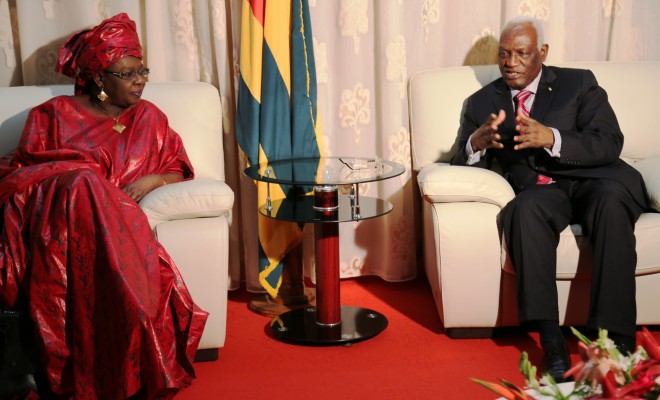  Diplomatie:L’ambassadeur du Sénégal chez le président de l’Assemblée nationale
