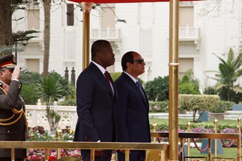  Le président Faure Gnassingbé séjourne au Caire