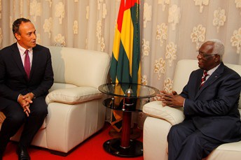  France-Togo:Le président de l’Assemblée nationale a échangé avec l’ambassadeur français  M. Marc Fonbaustier