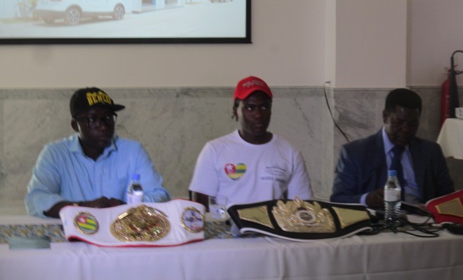  Le boxeur togolais Lorenzo défendra sa ceinture GBC face au Georgien Varduashvili le 16 décembre à Lomé