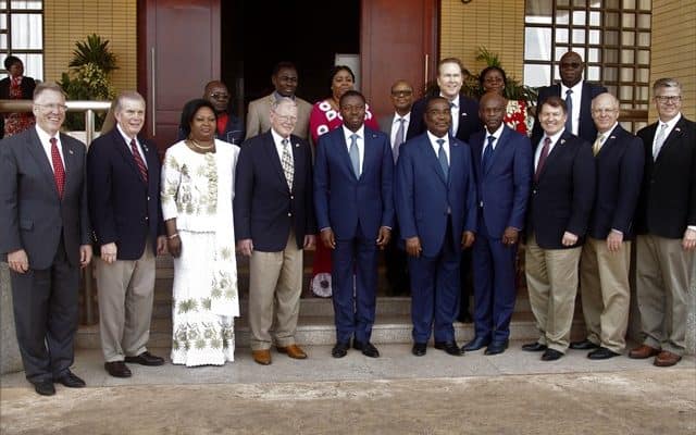  Des  délégations du Congrès  américain  et de la  société  allemande  Gauff  reçues  par le président  Faure  Gnassingbé