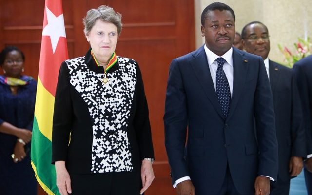  En visite au Togo :  Helen Clark élevée à la dignité de Commandeur de l’Ordre du Mono par le président de la République