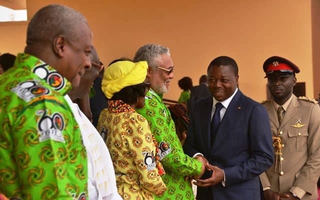  Ghana : Le président Faure Gnassingbé témoin des festivités du 60e anniversaire de l’indépendance