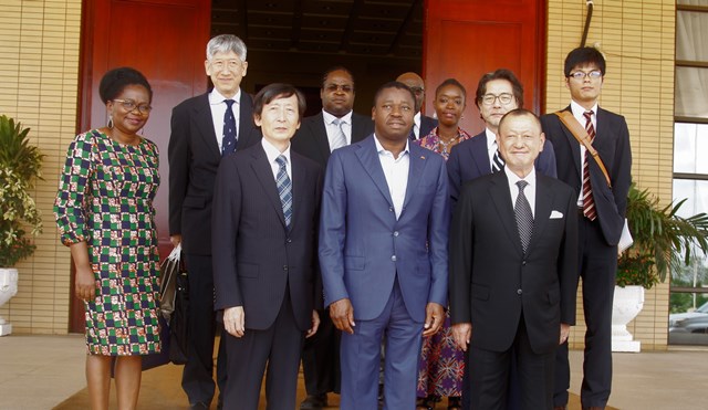  Tetsuro Yano président de l’AFRECO s’est entretenu avec le Chef de l’Etat