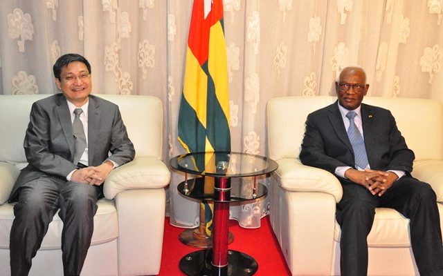  Le président de l’Assemblée nationale a échangé avec l’ambassadeur de Chine au Togo
