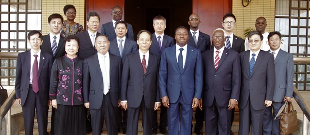  Visite de travail d’une délégation de parlementaires chinois au Togo