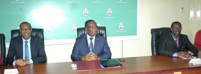  Une délégation de la BAD, conduite par M. Serge Marie Nguessan ce matin à la Primature