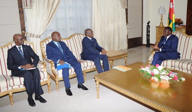  Le président de la Commission de l’UEMOA, M. Abdallah Bouréima sollicite les conseils du chef de l’Etat
