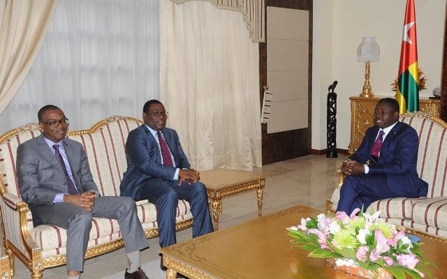  Le directeur général de la BAD pour l’Afrique de l’ouest et le Chef de l’Etat font le point sur le projet de création des agropoles au Togo