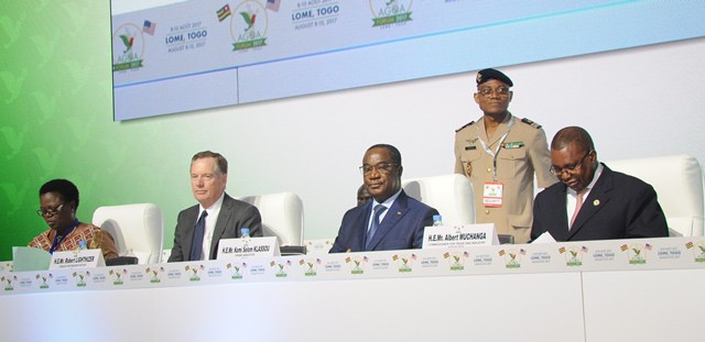  Le  Premier ministre Sélom Klassou a ouvert la session ministérielle du  16e forum AGOA  au nom du chef de l’Etat