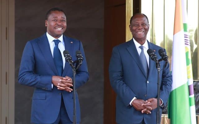  Le chef de l’Etat, Faure Gnassingbé était en visite de travail et d’amitié à Abidjan
