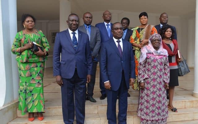  Le Premier ministre Komi Selom Klassou s’est entretenu avec une délégation de la Cour Constitutionnelle de la RDC