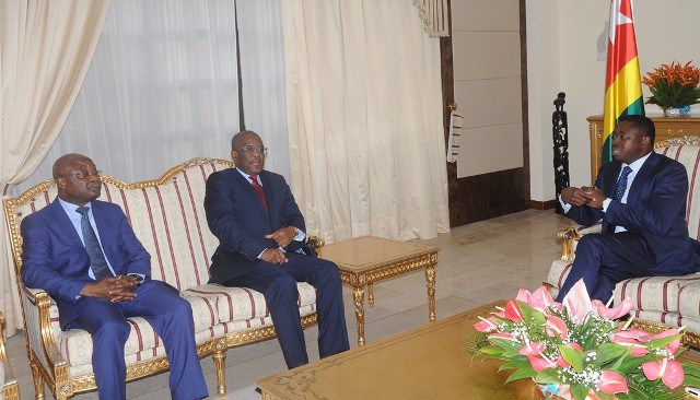 Le président de la commission de l’UEMOA félicite le chef de l’Etat pour l’avancement des réformes au Togo