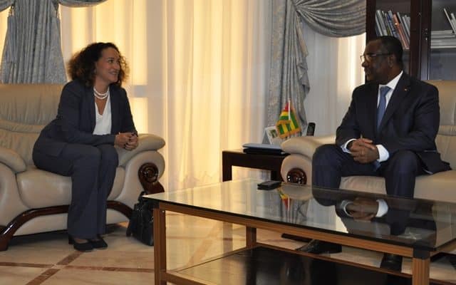  Le Premier ministre a échangé avec Mme Joëlle Dehasse, représentante-résidente de la Banque Mondiale  au Togo