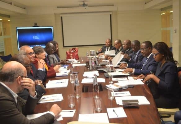  Le Premier ministre Komi Selom Klassou en visite de travail à Rome  aux sièges du FIDA, de la FAO et du PAM.