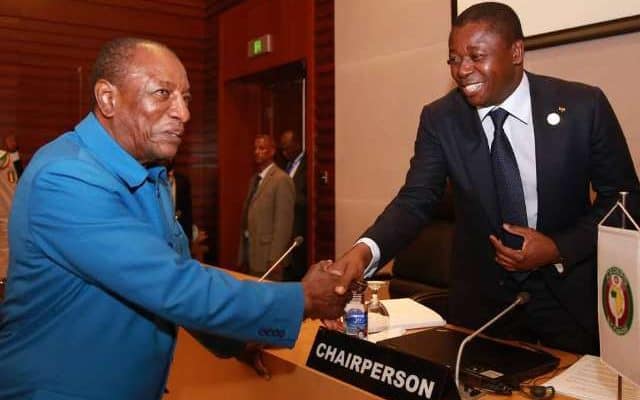  En marge du 30e sommet de l’Union africaine à Addis-Abeba :  Le chef de l’Etat Faure Essozimna Gnassingbé a présidé  une session extraordinaire de la CEDEAO