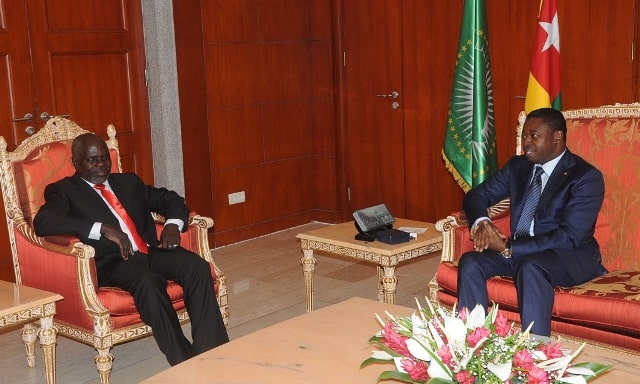  Le président Faure Gnassingbé s’est entretenu avec le vice-président de l’Assemblée nationale de  Guinée Bissau