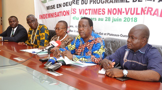  Le HCRRUN dresse  un bilan satisfaisant de la phase d’indemnisation des victimes non-vulnérables dans les  pôles  Maritime et Lomé-Commune