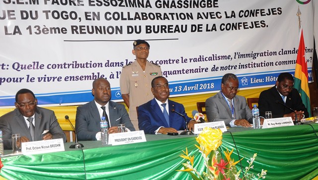  Le Premier  Ministre Komi Selom Klassou  a ouvert  la 13ème réunion de la CONFEJES