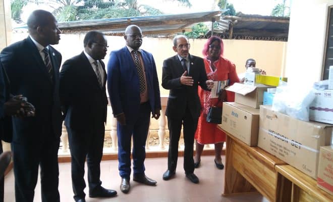  Les réfugiés  ghanéens   au Togo  bénéficient d’un don de matériel sanitaire  du système des Nations Unies