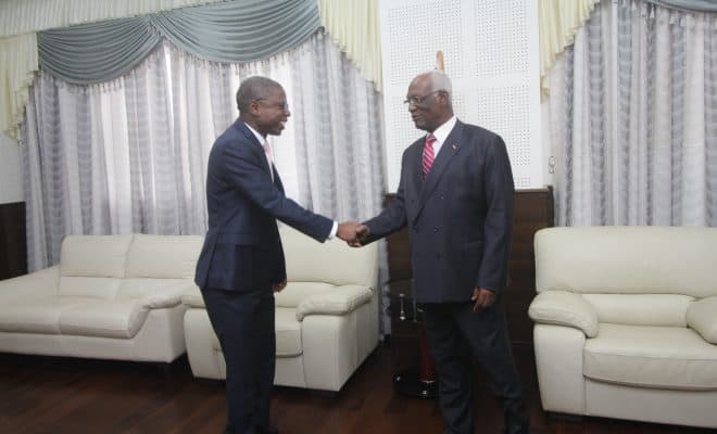  Diveres personnalités reçues par le président de l’Assemblée nationale Dama Dramani