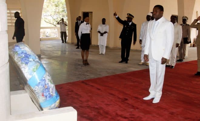  45ème  anniversaire de l’attentat de Sarakawa :Le Président Faure Essozimna Gnassingbé rend hommage aux illustres disparus