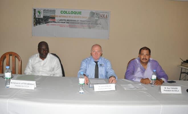  Cohésion sociale en Afrique : Les acteurs à Lomé à la recherche des pistes pour  concilier tradition, religion et la laïcité