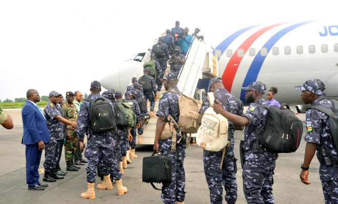  Maintien de la paix au Mali : Un nouveau  contingent togolais de 140 éléments déployé