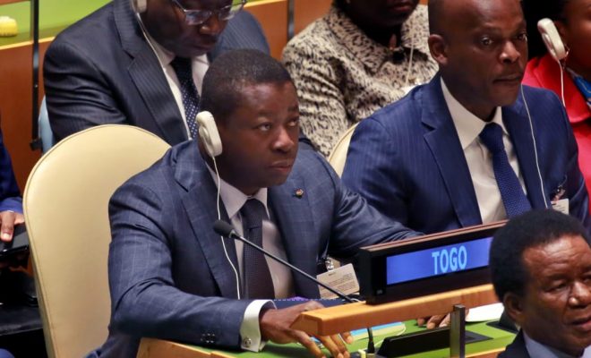  Le  chef de l’Etat Faure Gnassingbé participe au débat général de la 74ème Assemblée générale de l’ONU à New York
