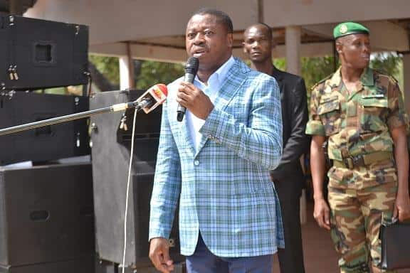  Le Chef de l’Etat, Faure Essozimna Gnassingbé échange avec les jeunes de la SJTU