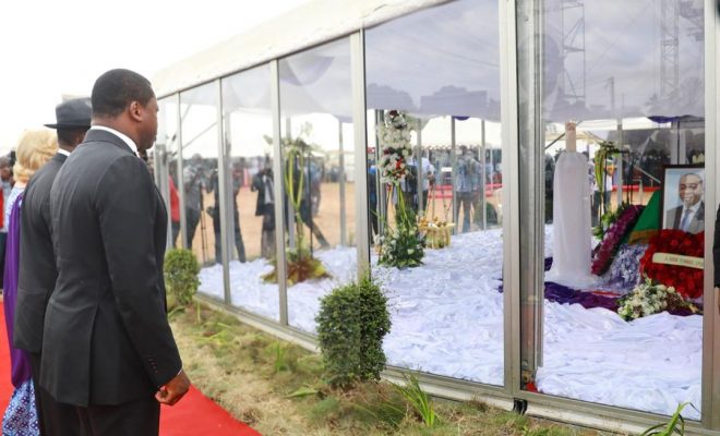  Derniers hommages à Charles Koffi Diby : Le Chef de l’Etat  a pris part à la cérémonie à Bouaflé en Côte d’Ivoire