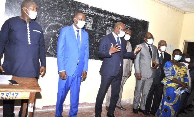  Rentrée scolaire 2020-2021 : Les ministres  en charge du secteur de l’Enseignement  s’assurent de l’effectivité dans le Grand Lomé