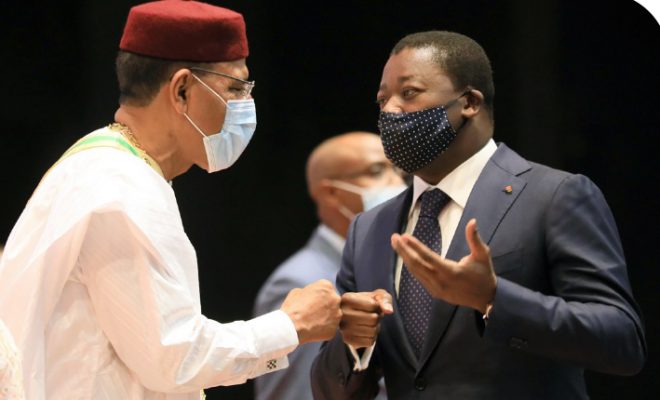  Le chef de l’Etat Faure Essozimna Gnassingbé a assisté à l’investiture du nouveau président du Niger Mohamed Bazoum