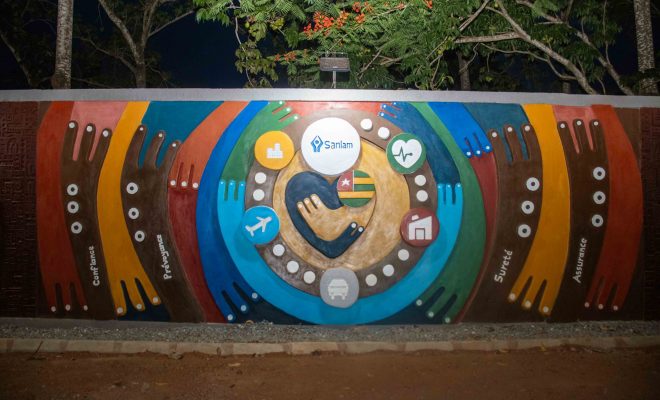  Inauguration des fresques murales à l’entrée Ouest de l’Université de Lomé