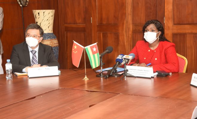  La commission mixte de coopération Chine-Togo a tenu sa 2e session  à la présidence de la République