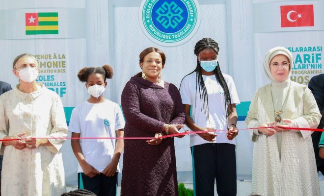  La présidente de l’Assemblée nationale et la première dame turque inaugurent l’école internationale Maarif à Lomé