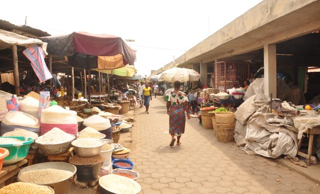  L’atmosphère toujours morose dans les marchés de Lomé après l’ambiance des fêtes de fin d’année