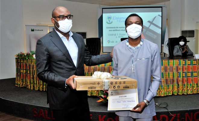  38 étudiants de l’Université de Lomé primés pour leur brillant parcours