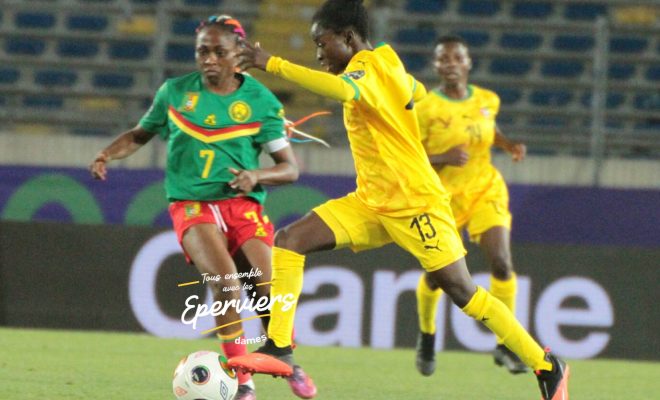  CAN féminine Maroc 2022 : Les Eperviers dames tiennent en échec les Lionnes indomptables (1-1)