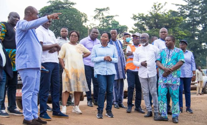  Kpalimé : Le Premier ministre a visité les infrastructures en construction, qui donne un nouveau visage à la ville touristique
