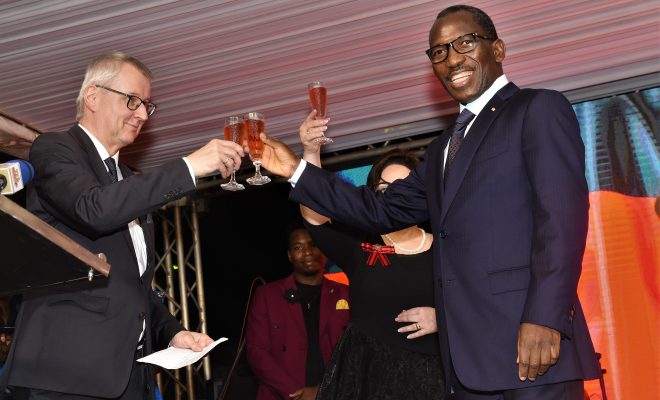  Une réception marque à Lomé les 32 ans de la réunification allemande