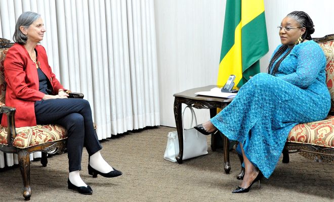  La diplomate Jocelyne Caballero, en fin de mission au Togo, fait le point de son séjour avec l’honorable Yawa Djigbodi Tsègan