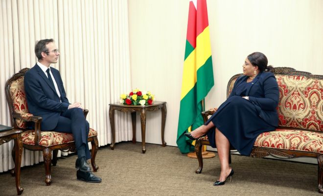  La présidente de l’Assemblée nationale s’est entretenue avec le nouvel ambassadeur de France au Togo