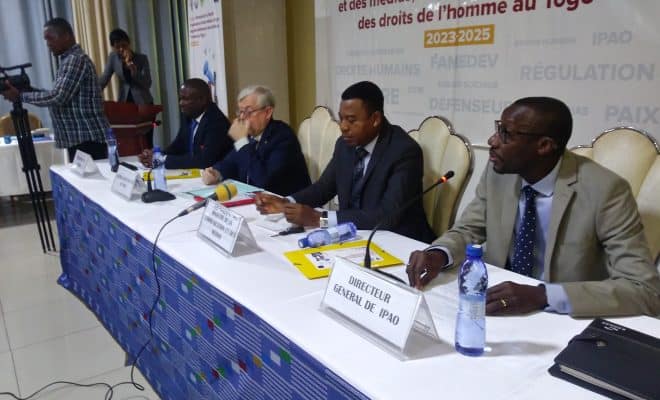 The OTM launches a project called “Promoting freedom of expression and media and protecting human rights defenders in Togo”