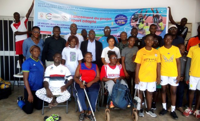  La Fédération Togolaise de Volleyball lance son « projet sport adapté » à Lomé