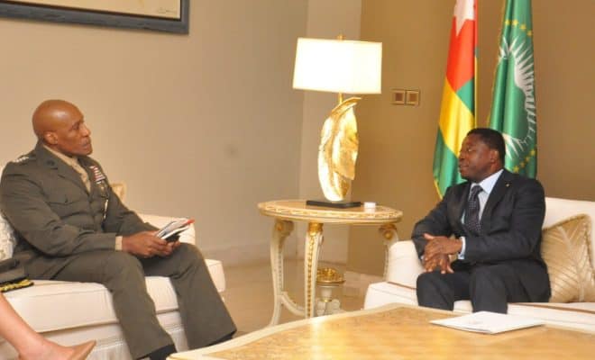  Coopération militaire : Le commandant d’AFRICOM a échangé avec le chef de l’Etat