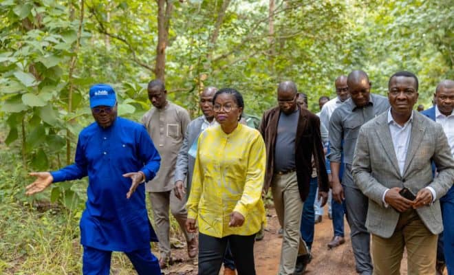  Protection de l’environnement : Le Premier ministre sur le site de la forêt classée de Lilikopé