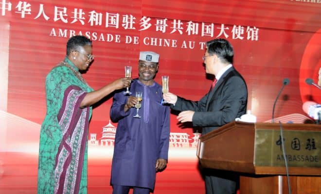  Une réception a marqué le 74e anniversaire de la fondation de la République populaire de Chine à Lomé