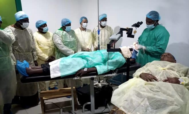  100 patients ont bénéficié d’une opération gratuite de la cataracte à l’initiative de l’ONG Human Appael